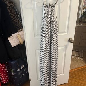 Black and White Geometric Women's dress